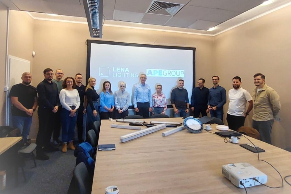 szkolenie APE Group- Lena Lighting